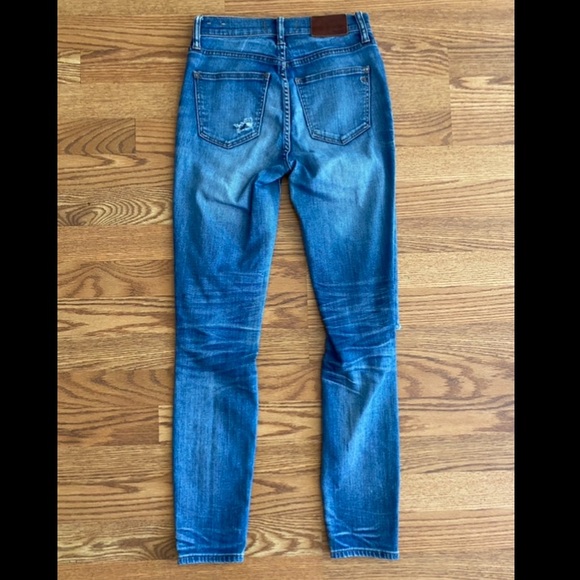Madewell High Riser Skinny Jeans Size 24 - Picture 2 of 3